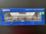 Model Railroad Industrial IDM 7503 - 027 Flat Car w/ Bulkheads & Stakes ATSF NIB