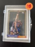 Plastic Box of 25 Topps Basketball Cards from 1983 Darrell Walker Danny Ainge Tim Perry Muggsy Bogue