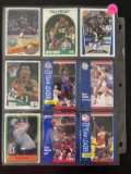 9 Basketball Cards Misc 1989, 1992 Allen Iverson Clyde Drexler Dominique Wilkins