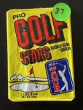 Unopened Pro Golf Stars Donruss PGATour Pack of 7 Cards 1981