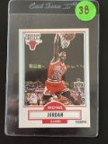 Michael Jordan Chicago Bulls Fleer 1990 Card #26