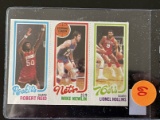 Scoring Leaders Card 1980 Topps Robert Reid Mike Newlin & Lionel Hollins