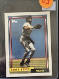 Barry Bonds Topps Card #380 Pittsburgh Pirates 1992