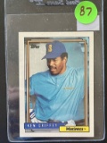 Ken Griffey Mariners Topps Baseball Card #260 MLB 1992