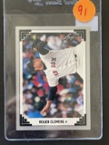 Roger Clemens Baseball Card 1991 Leaf Series 2 Red Sox