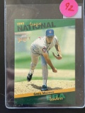 Greg Maddux Baseball Card Score 1993 National League ERA Leaders