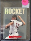 Rocket Roger Clemens Baseball Card Triple Play Leaf Boston Red Sox 1993 2 of 10