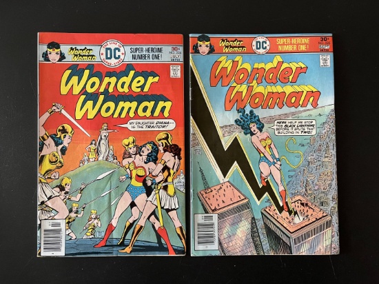 2 Issues Wonder Woman Comic #224 & #225 DC Comics Bronze Age Comics