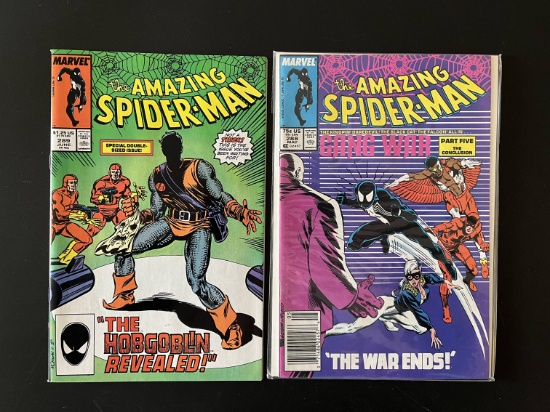 2 Issues The Amazing Spiderman Comics #288 & #289 Marvel Comics