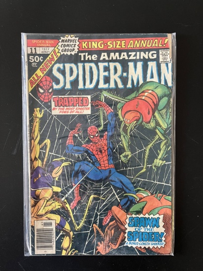 The Amazing Spiderman Annual Comic #11 Marvel Comics Bronze Age Comic