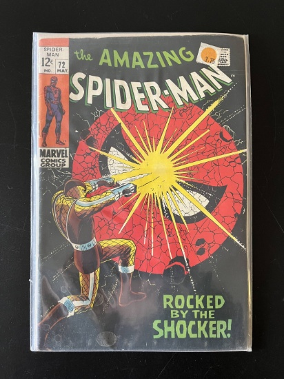 The Amazing Spiderman Comic #72 Marvel Comics 1969 Silver Age Comic