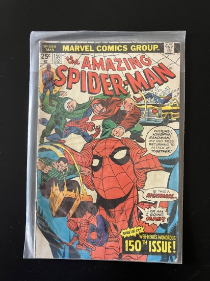 The Amazing Spiderman Comic #150 Marvel Comics Bronze Age Comic