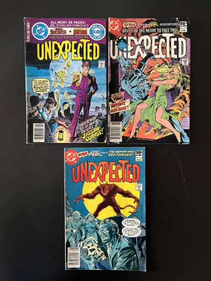 3 Issues Unexpected Comic #190 #211 & #213 Marvel Comics