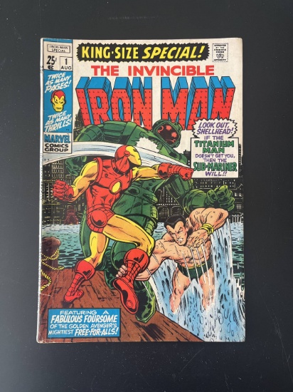 Iron Man Comic #1 Marvel Comics 1970 Bronze Age KEY 1st Issue