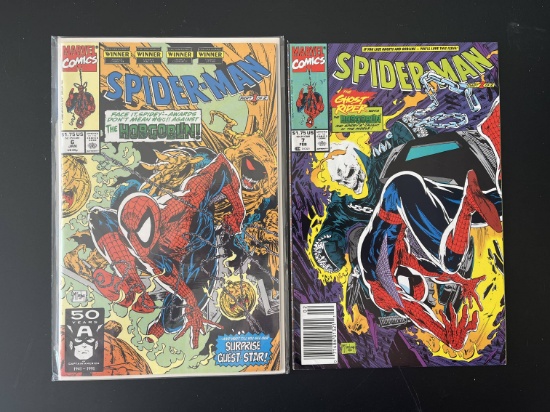 2 Issues Spiderman #6 & #7 Marvel Comics Masques Part 1 & 2