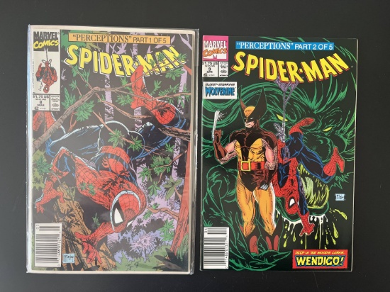 2 Issues Spiderman #8 & #9 Marvel Comics Perceptions Part 1 & 2