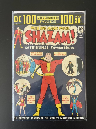 DC 100 Page Super Spectacular Comic #8 Bronze Age Origin of Captain Marvel