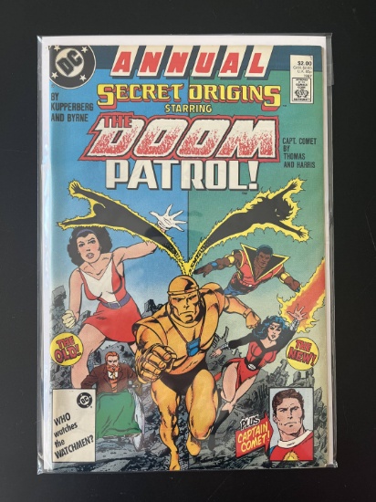 Secret Origins Starring the Doom Patrol Comic #1 DC Copper Age Comic