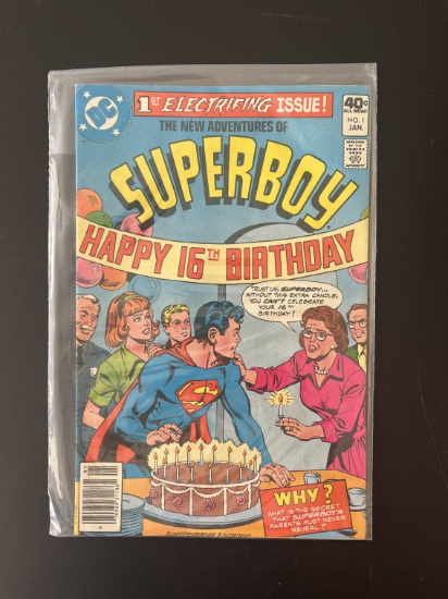 Superboy Comic #1 Marvel Comics Bronze Age KEY 1st Issue