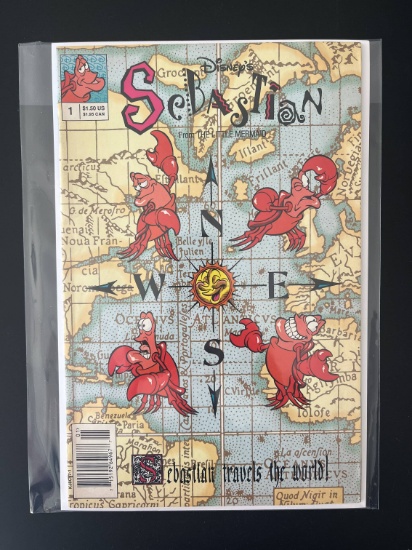 Sebastian Comic #1 Walt Disney KEY 1st Issue