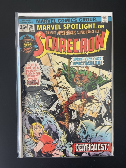 Marvel Spotlight Comic #26 Marvel Comics The Scarecrow