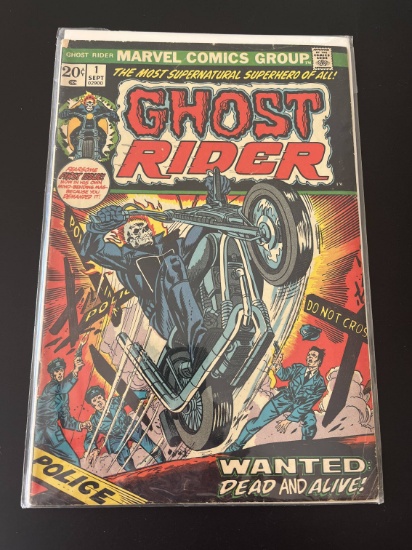 Ghost Rider Comic #1 Marvel Comics 1973 KEY 1st Solo Titled Series Featuring Ghost Rider 1st Cameo A
