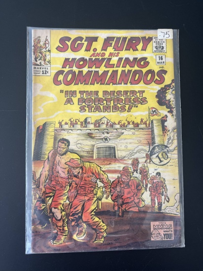 Sgt Fury Comic #16 Marvel Comics 1965 Silver Age Comic