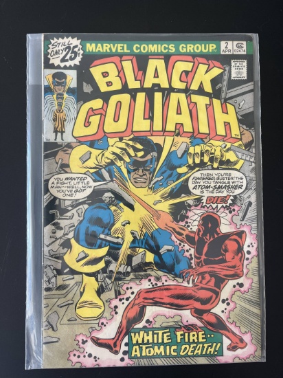 Black Goliath Comic #2 Marvel Comics Bronze Age Comic 25 Cent Cover