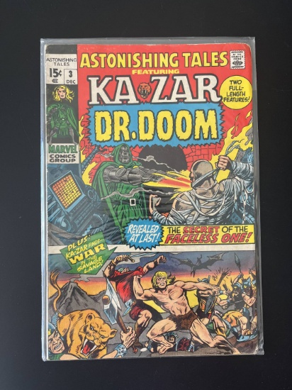 Astonishing Tales Comic #3 Marvel Bronze Age KEY 1st Appearance of Zaladane