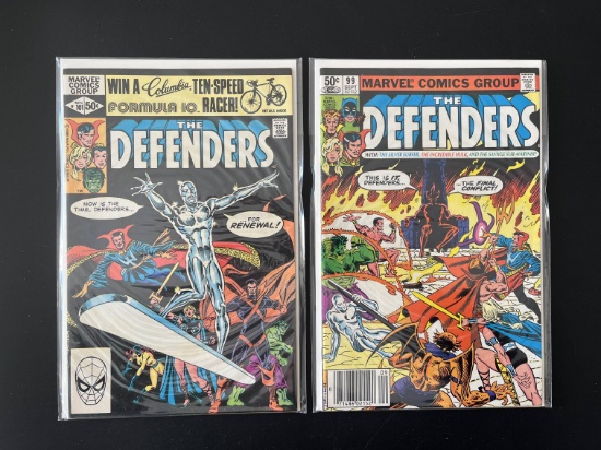 2 Issues The Defenders Comic #99 & #101 Marvel Comics Bronze Age Comics