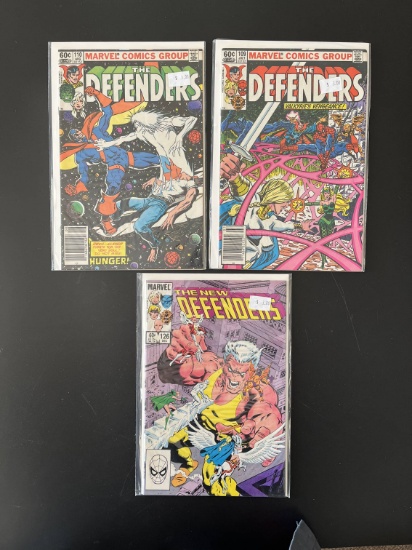 3 Issues The Defenders Comic #109 #110 & #126 Marvel Comics Bronze Age Comics