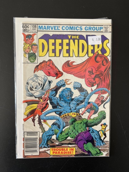 The Defenders Comic #108 Marvel Comics Bronze Age KEY 1st Appearance of Brunnhilde