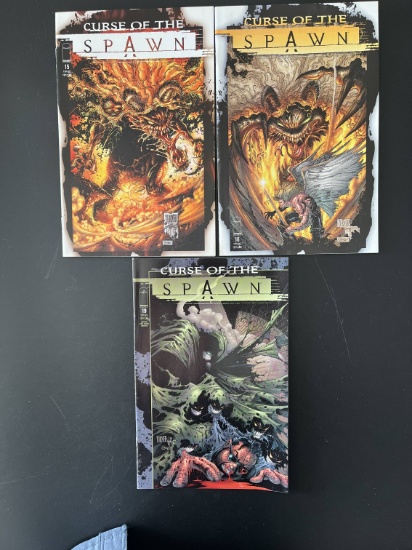 3 Issues Curse of the Spawn Comic #15 #16 & #19 Image Comics