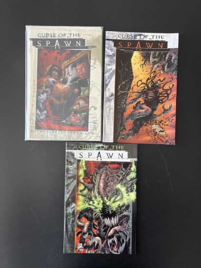 3 Issues Curse of the Spawn Comic #20 #21 & #27 Image Comics