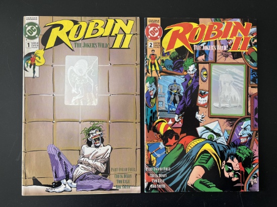 2 Issues Robin II The Jokers Wild Comic #1 & #2 DC Comics KEY 1st Issue