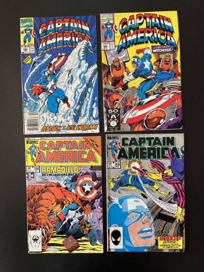 4 Issues Captain America Comic #308 #309 #384 & #385 Marvel Comics