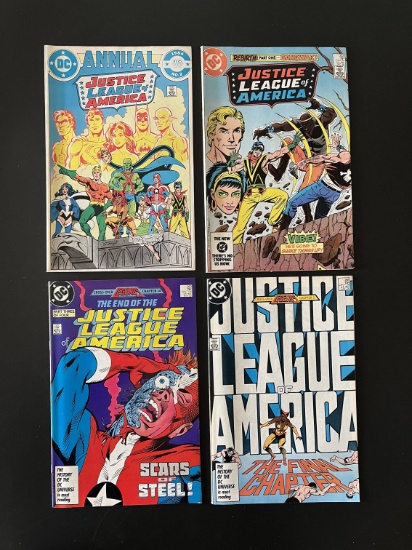 4 Issues Justice League of America #233 #260 #261 & Annual #2 Marvel Comics