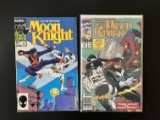2 Issues Moon Knight Comic #5 Marc Spector Moon Knight Comic #20 Marvel Comics