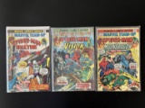 3 Issues Marvel Team Up Comic #34 #42 & #44 Marvel Comics