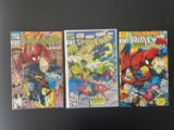 3 Issues Spiderman #18 #22 & #23 Marvel Comics Revenge of the Sinister Six