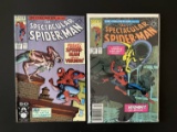 2 Issues The Spectacular Spider Man Comic #178 & #179 Marvel Comics