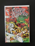 Silver Surfer Comic #13 Marvel Comics 1988 Copper Age KEY 1st Appearance of S'ybll a Skrull