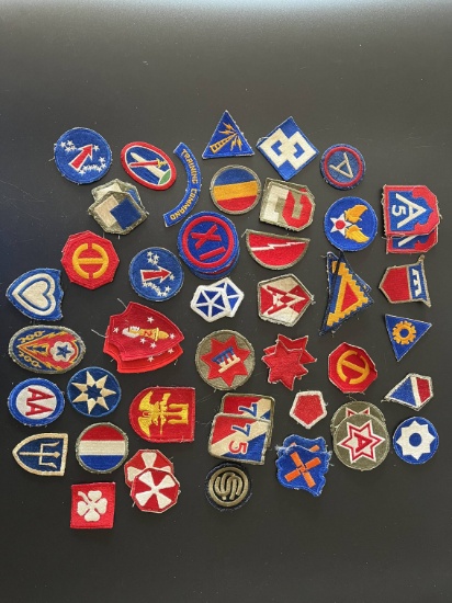 (53) Vintage U.S. Military Patches