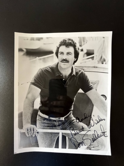 Tom Selleck Signed Photograph