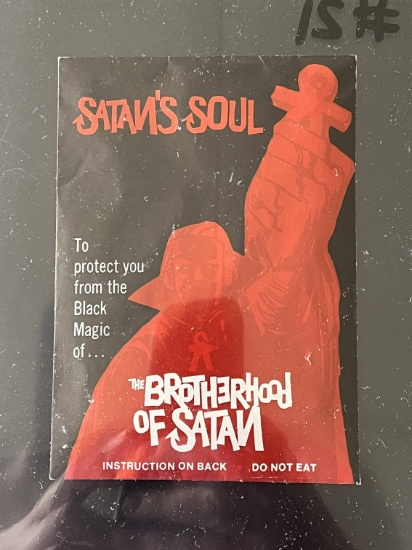1971 "Brotherhood of Satan" Seed Packet