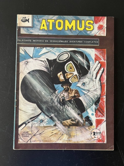 Atomus #4/1961 Mexican Comic Book