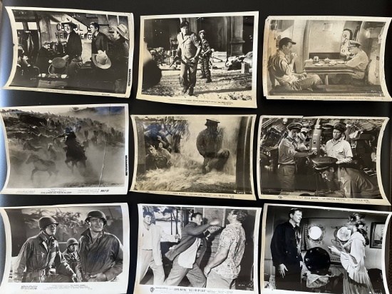 20 Vintage John Wayne Photos Mini-Lobby Cards The Man Who Shot Liberty Valance The Fighting Seabees