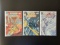3 Issues Flash Gordon Comic #4 #5 & #6 DC Comics