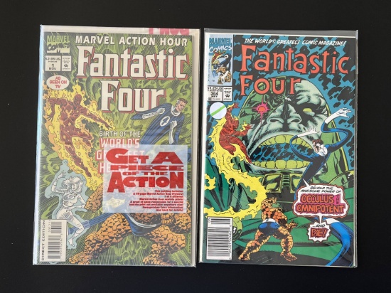 2 Issues Fantastic Four Comics #1 & #364 KEY 1st Issue