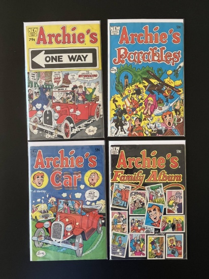 4 Issues Archie Comics New Barbour Christian Comics